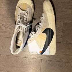 Nike Off White Blazers Size 9.5