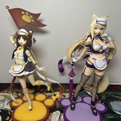 Cat Girl Anime Figures