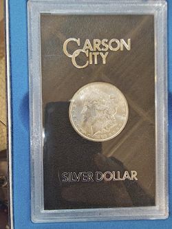 1883 CC Carson City Morgan Dollar In GSA Case With Certificate