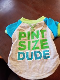 Top Paw Shirt for Dogs. Brand New. Didnt Fit My Dog. 10.00 obo