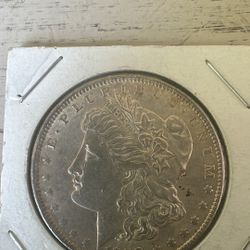 1888 Silver Dollar Piece 
