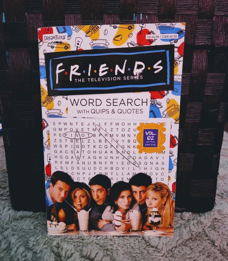FRIENDS Word Search