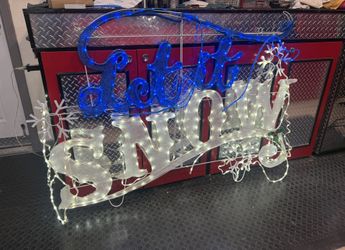 Big Christmas Decoration With Lights $25 Firm Price