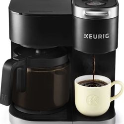 BRAND NEW Keurig K-Duo Single Serve K-Cup Pod & Carafe Coffee Maker, Black