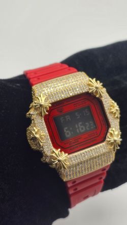 CHROME HEARTS CUSTOM VVS G SHOCK