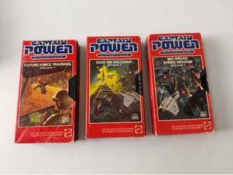 Captain Power VHS