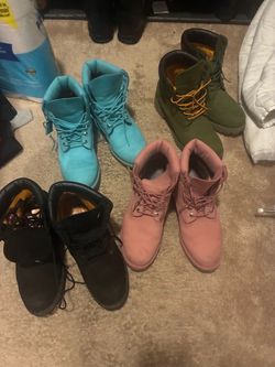 Timberland Boot Collection – 4 Pairs