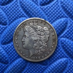 1896-O Morgan Silver Dollar