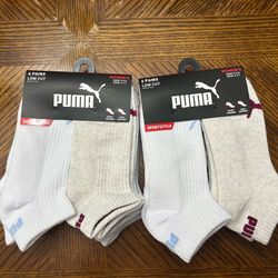 NWT Puma Women's cushioned Low-Cut Socks 12 Pack