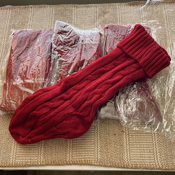 Christmas Gift Or Candy Santa Socks 🎅 X4