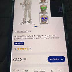 Lowe’s Mummy Animatronic