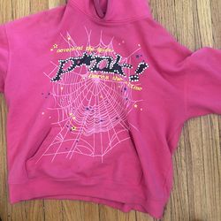 Pink Spider Hoodie