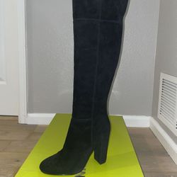 Gianni Bini Suede Thigh High Boots 