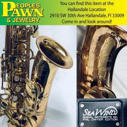 Sea Wind Phil Dwyer Edition Alto Saxophone 