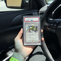 PSA Rayquaza ex Japanese 