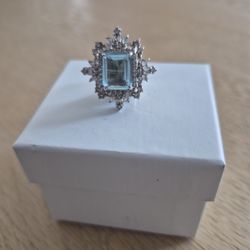 Cocktail Pinky Ring. Size 4.  (Can Be Sized)