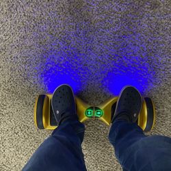 Yellow Hoverboard