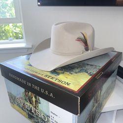 STETSON 6X SKYLINE SILVERBELLY TEJANA/FELT 