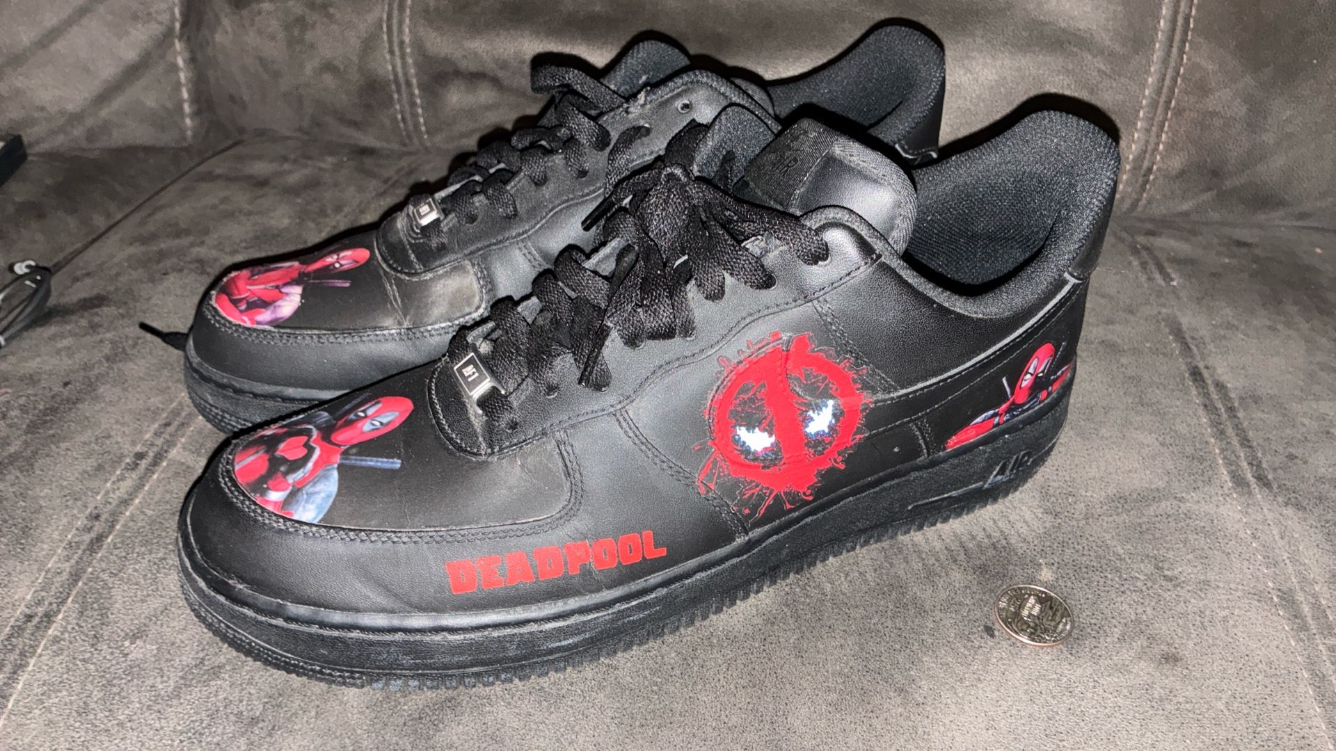 Dead Pool Nike Air Force 1