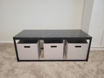 Coffee Table, Faux Marble Table