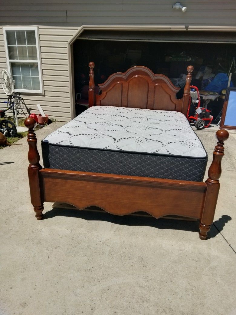 Bed And Mattress