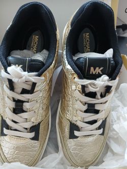 Michael Kors Gold Sneakers