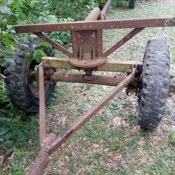 Old style pipe trailer