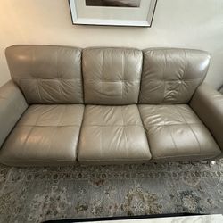 High-Quality Full Leather Sofa 
