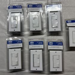 Broan NuTone P68W Two-Function Wall Control Switch (New)