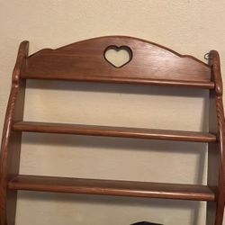 Small Vintage Heart Shelf