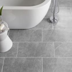 Exeter 12 in. x 24 in. Matte Porcelain Stone Look Floor and Wall Tile (14 sq. ft./Case) Exeter 12 in. x 24 in. Matte Porcelain Stone Look Floor and Wall Tile (14 sq. ft./Case)