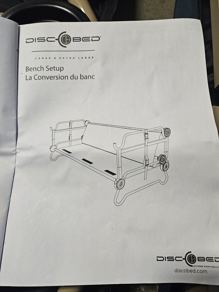 Camping Cot Couch/bunkbed/two single cots