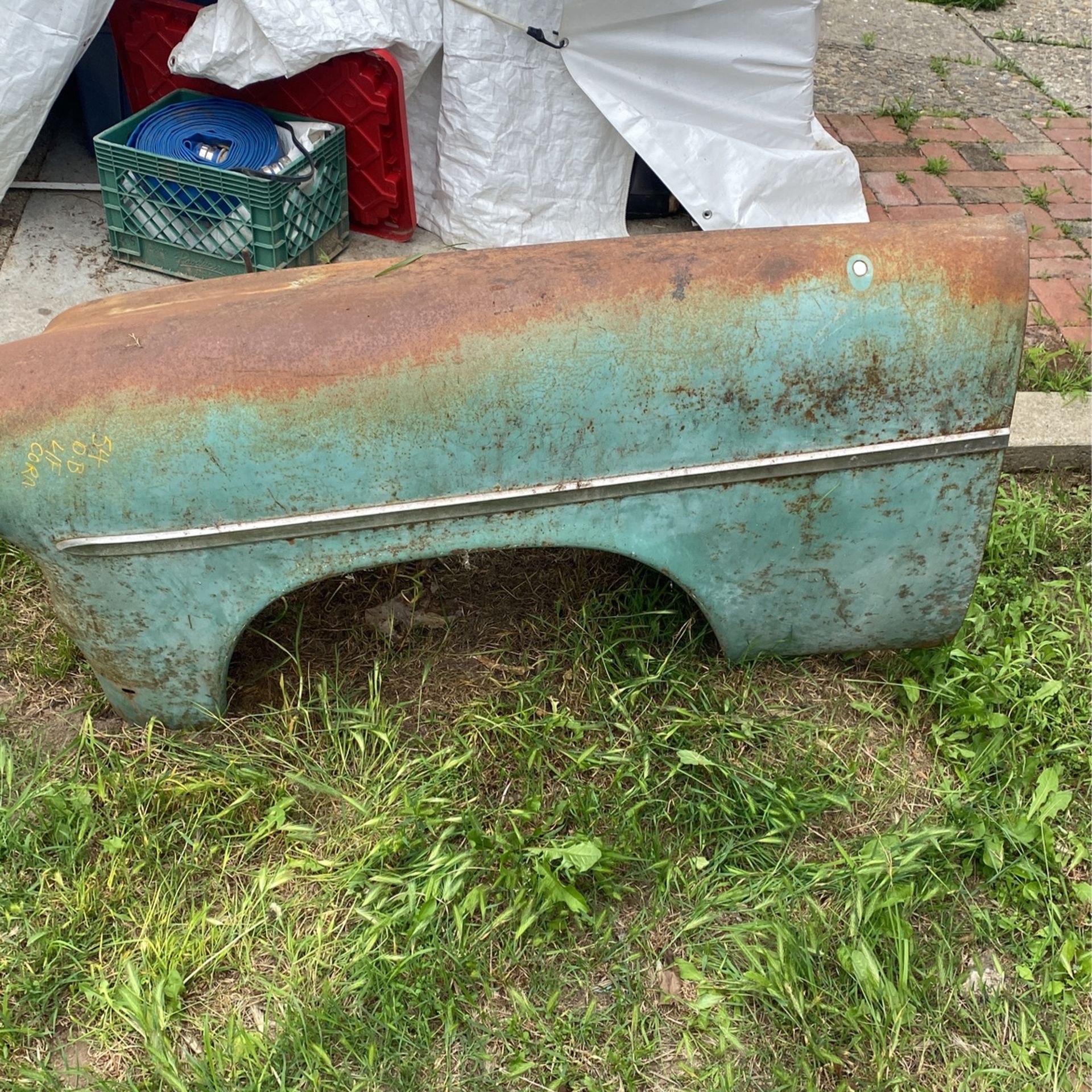 54 Front Left And Front Right Fenders