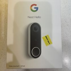 Google Nest hello Doorbell