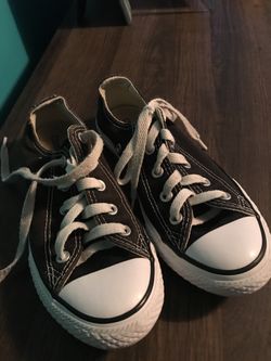 Black Converse Size 1
