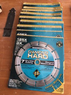 Planet Diamond 7" Diamond Segmented Saw Blade 400x 21307020