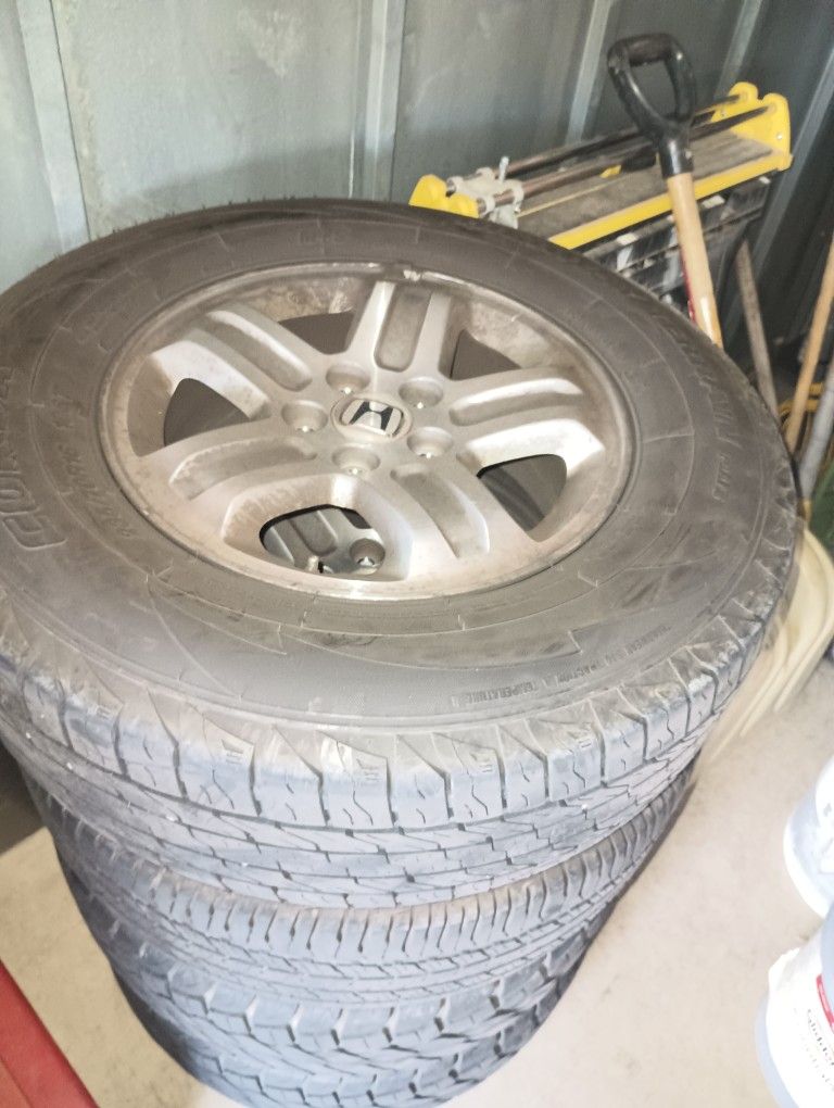 2007 Honda Pilot Wheels And Tires 70%