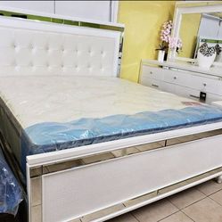 New 4pc Bedroom Set In Box Buy Now Pay Later $39