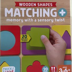 Chuckle & Roar Matching Wooden Sensory Kids Game