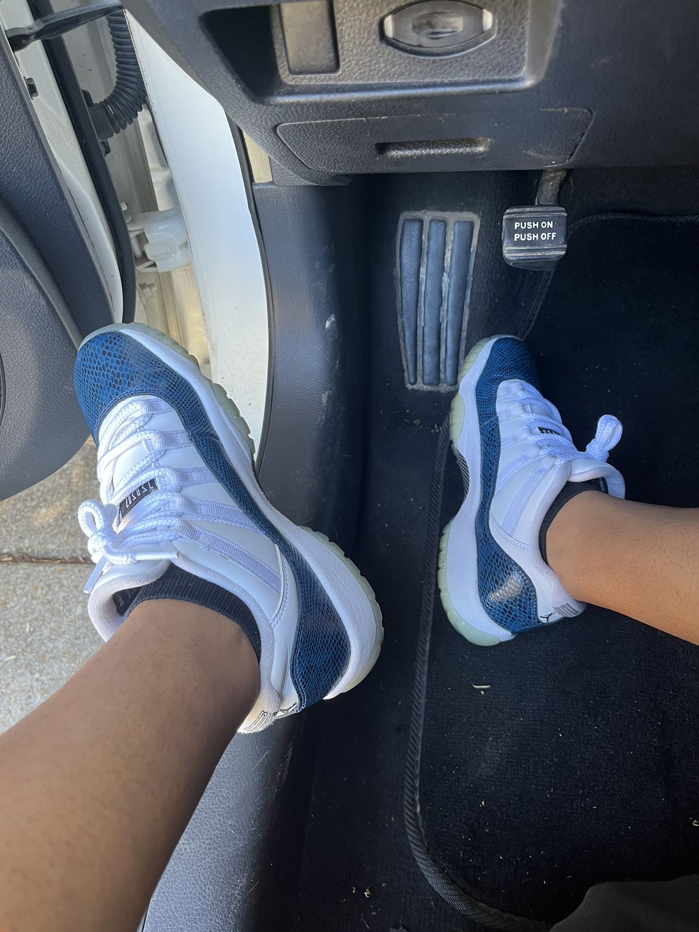 Snakeskin Jordan’s 11