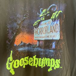Goosebumps welcome to horrorland men size medium