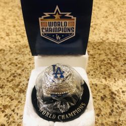 Los Angeles Dodgers 2020 World Series Championship Ring