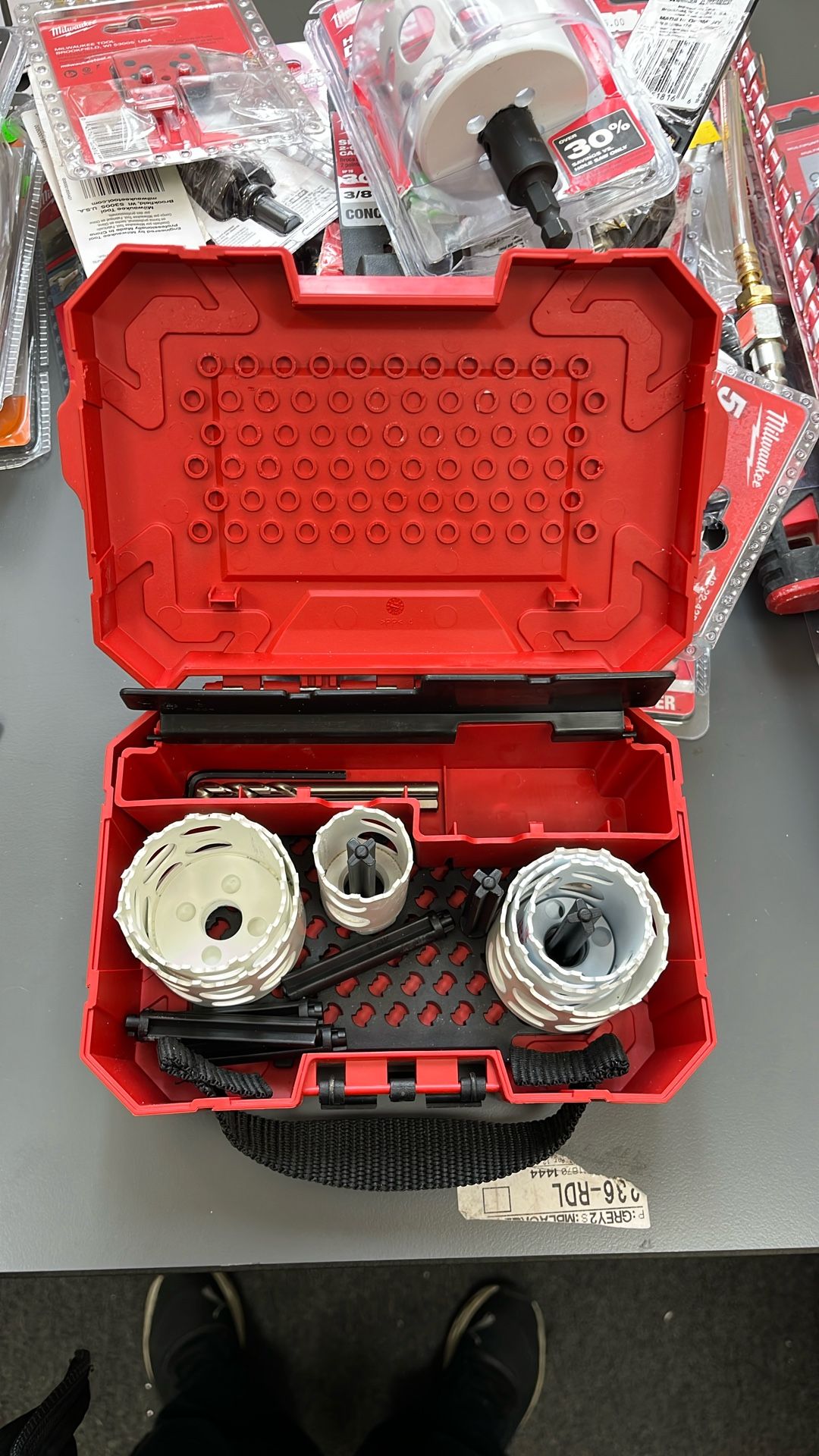 6pc. Bi -metal Hole Saw Kit