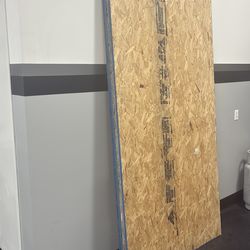OSB Board 4x8 sheets.