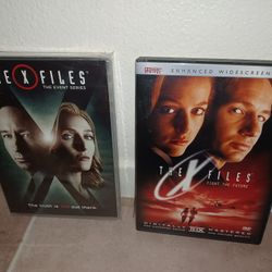 X-Files DVD Movies - Price Includes Both