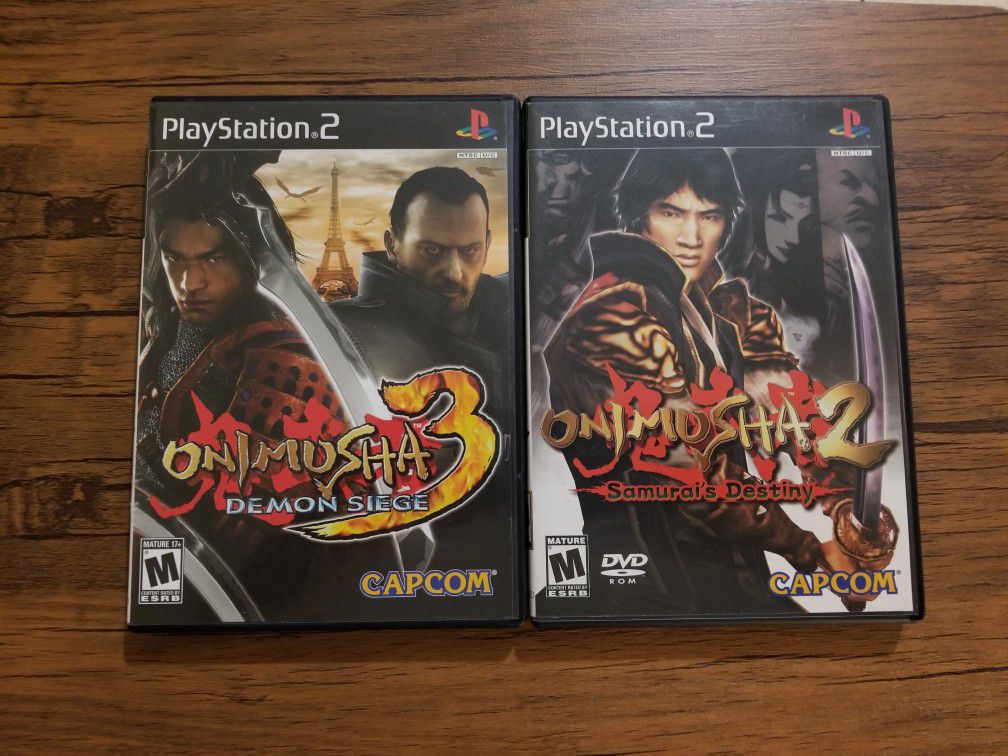 Onimusha 2 and Onimusha 3 (PS2)