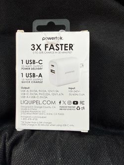 Powertek Dual  Wall Charger