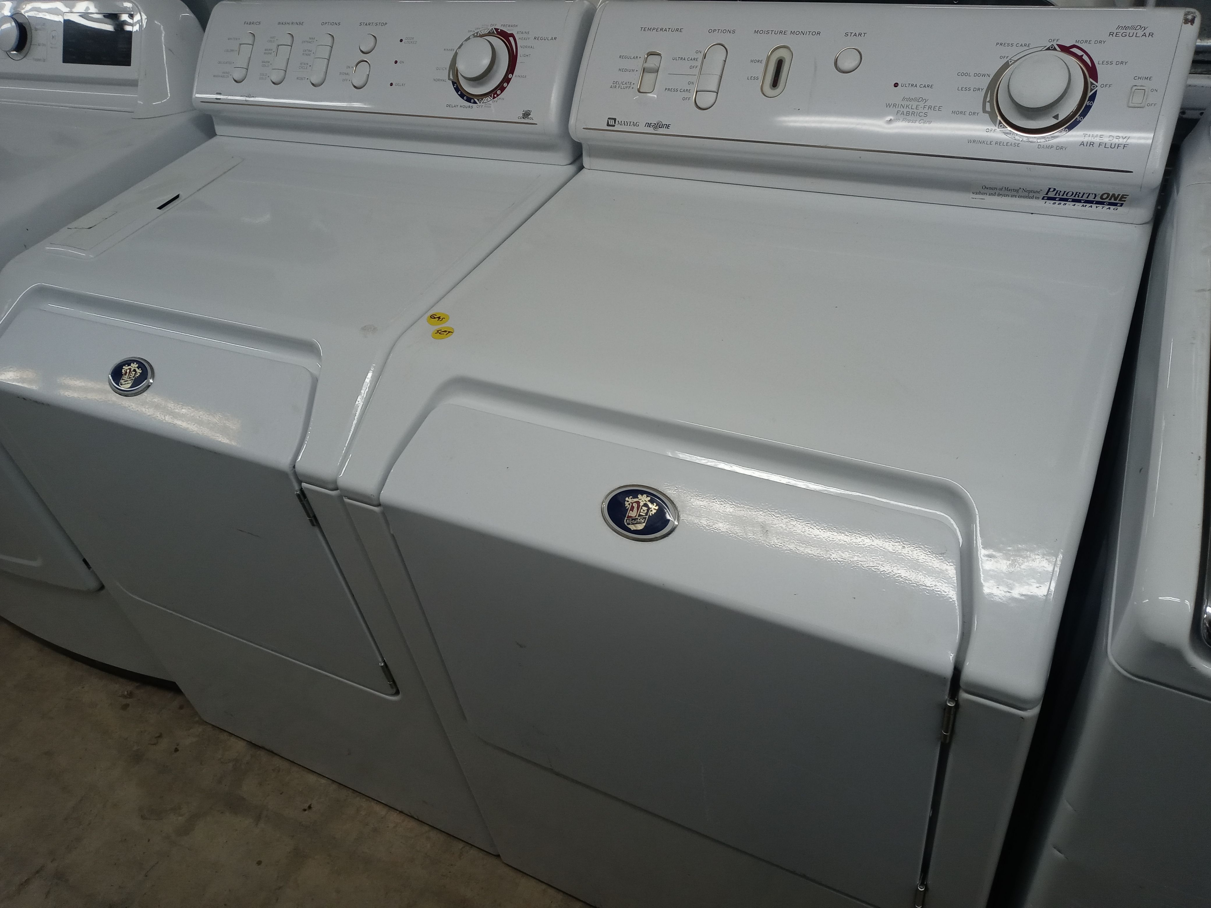 Maytag Neptune front load washer and gas dryer set - Free delivery