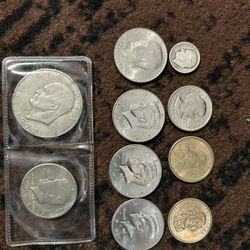 Lot of 10 Coins! Different Denominations, Mints and Years! Great for Beginners