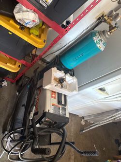 Hobart mig welder set up
